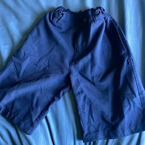 Under Armour Boys Golf Performance Shorts Size 7 Navy Blue EXCELLENT CONDITION